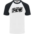 Pew Pew Pew Funny SCI-FI Movie Lightsaber Mens S/S Baseball T-Shirt Unisex T-shirt, Sweatshirt, Hoodie, Long Sleeve Tee - T-Shirt, Sweatshirt, Hoodie
