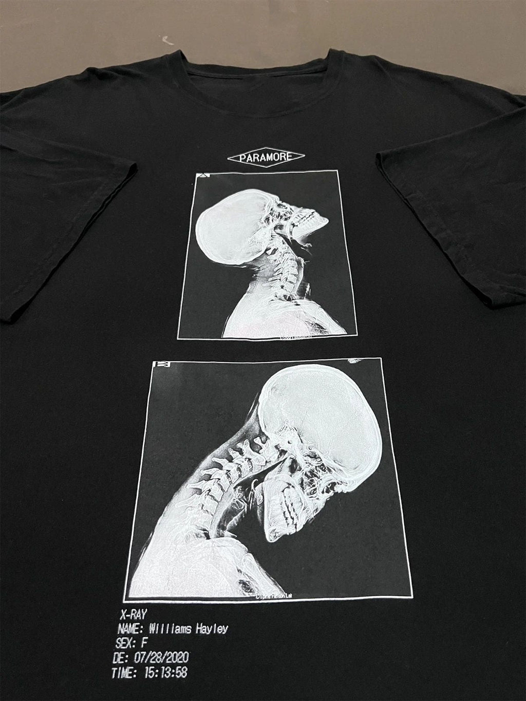 2023 PARAMORE Tour X-RAY Hayley Williams Unisex Cotton T-shirt All Sizes S217 Unisex T-shirt, Sweatshirt, Hoodie, Long Sleeve Tee - T-Shirt, Sweatshirt, Hoodie