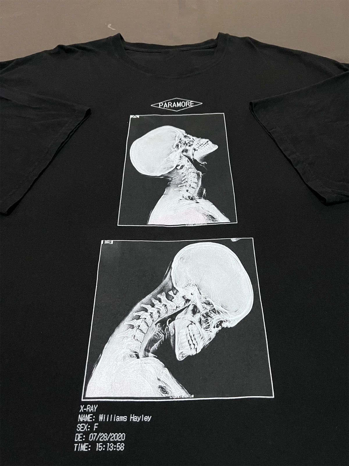 2023 PARAMORE Tour X-RAY Hayley Williams Unisex Cotton T-shirt All Sizes S217 Unisex T-shirt, Sweatshirt, Hoodie, Long Sleeve Tee - T-Shirt, Sweatshirt, Hoodie