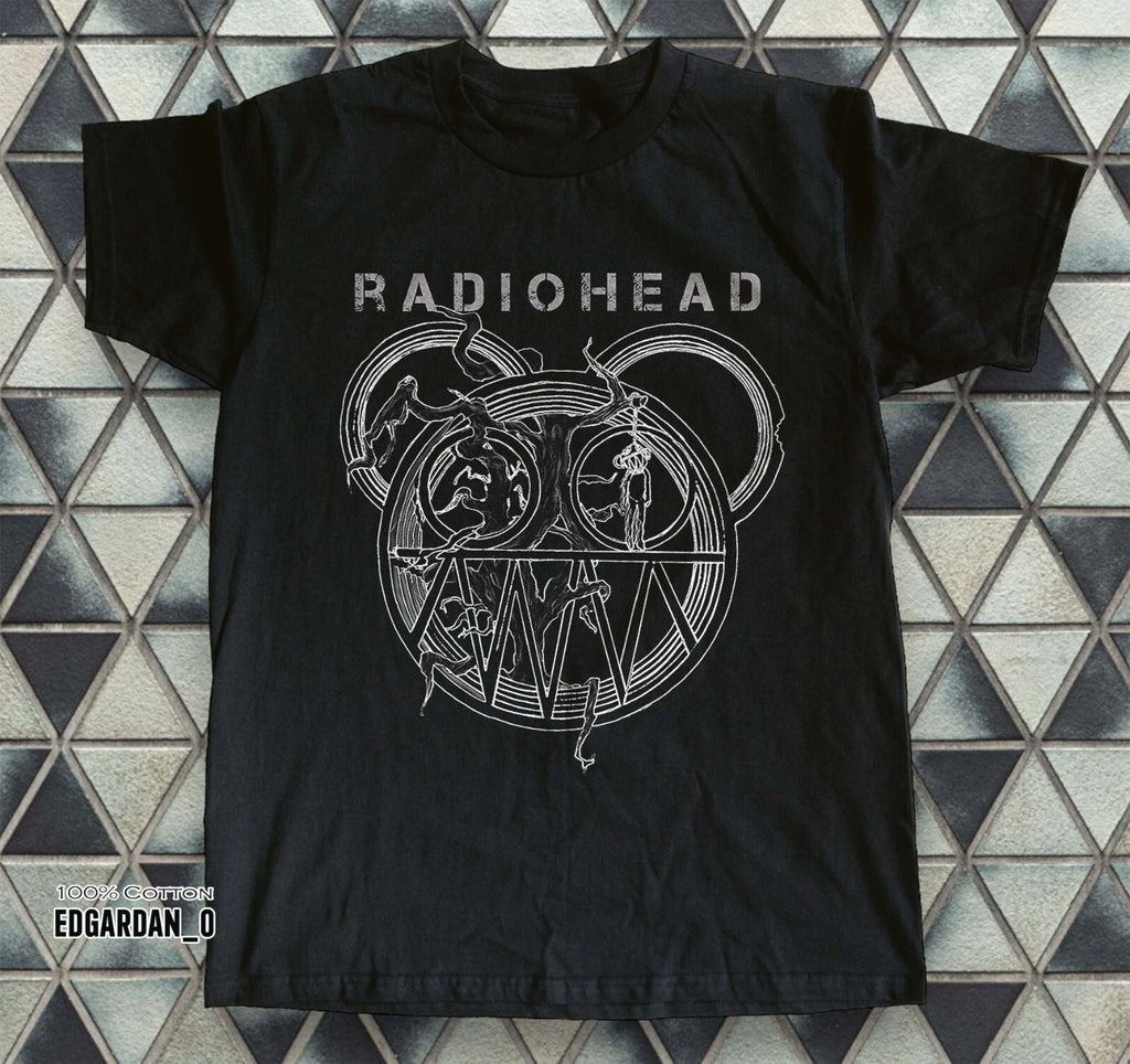 New! Radiohead Evil Face Black Unisex T-shirt Size S-5XL Unisex T-shirt, Sweatshirt, Hoodie, Long Sleeve Tee - T-Shirt, Sweatshirt, Hoodie