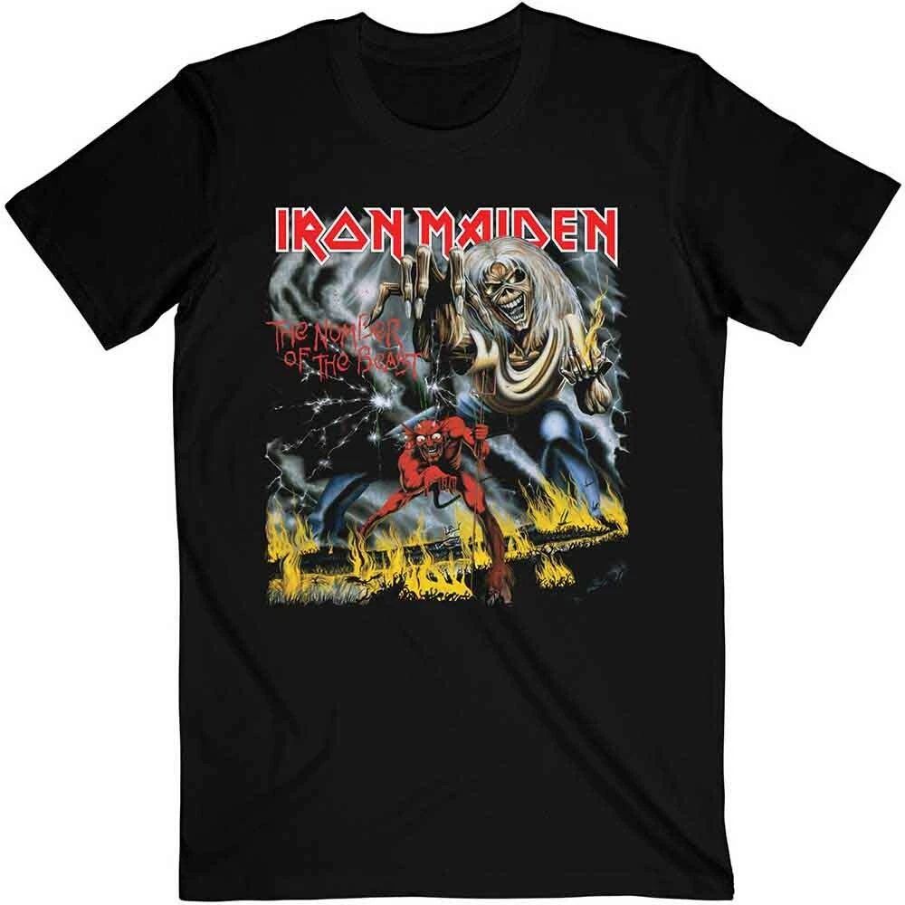 Iron Maiden Number Of The Beast Official T-Shirt Unisex T-shirt, Sweatshirt, Hoodie, Long Sleeve Tee - T-Shirt, Sweatshirt, Hoodie