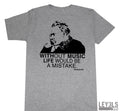 WITHOUT MUSIC LIFE WOULD BE A MISTAKE T SHIRT DJ NIETZSCHE VINYL RECORDS Unisex T-shirt, Sweatshirt, Hoodie, Long Sleeve Tee - T-Shirt, Sweatshirt, Hoodie