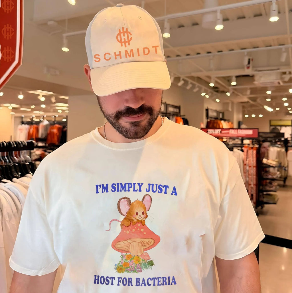 Im simply just a host for bacteria shirt Unisex T-shirt, Sweatshirt, Hoodie, Long Sleeve Tee - T-Shirt, Sweatshirt, Hoodie