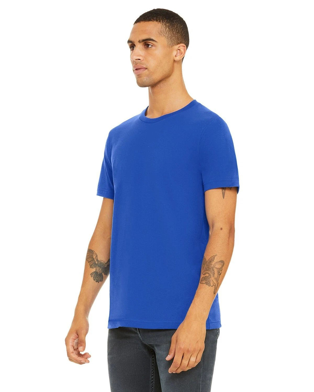 Bella + Canvas 3001C Small True Royal Cotton Jersey Tee Unisex Blue Tshirt Unisex T-shirt, Sweatshirt, Hoodie, Long Sleeve Tee - T-Shirt, Sweatshirt, Hoodie