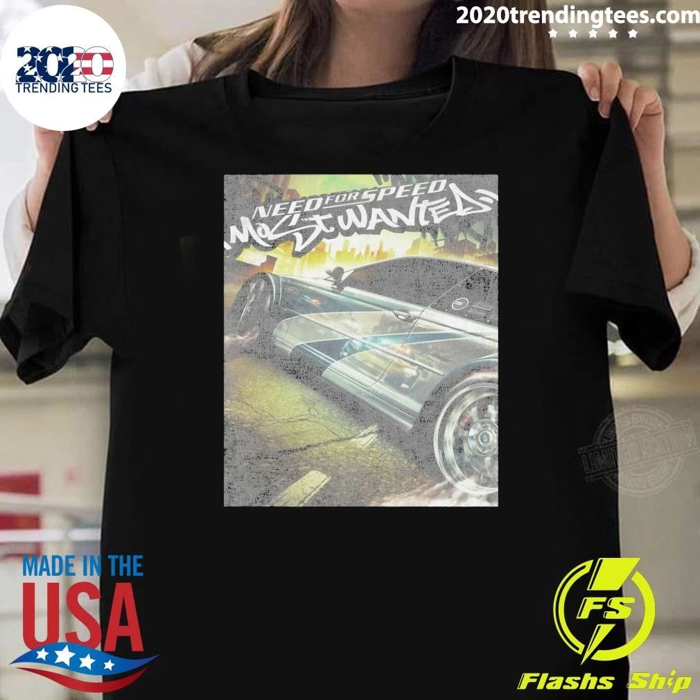 Need For Speed NFS Most Wanted Vintage Shirt Unisex T-shirt, Sweatshirt, Hoodie, Long Sleeve Tee - T-Shirt, Sweatshirt, Hoodie