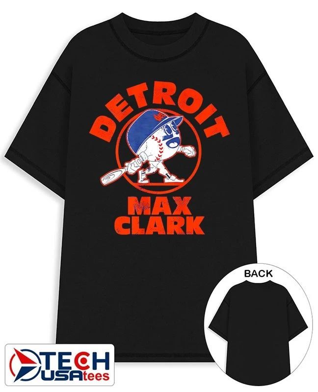 Max Clark Detroit Tigers Baseball Buddies shirt Unisex T-shirt, Sweatshirt, Hoodie, Long Sleeve Tee - T-Shirt, Sweatshirt, Hoodie