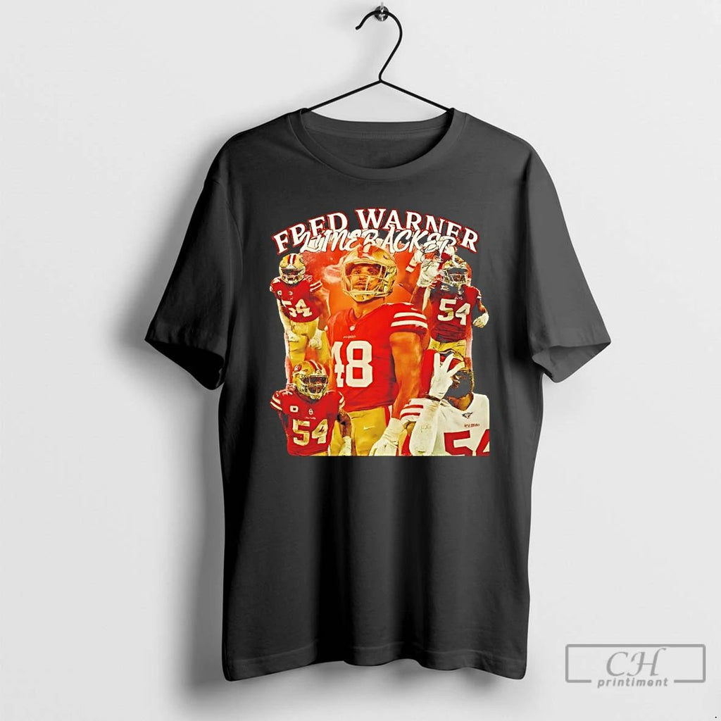 Classic Fred Warner Linebacker Vintage T Shirts Unisex T-shirt, Sweatshirt, Hoodie, Long Sleeve Tee - T-Shirt, Sweatshirt, Hoodie