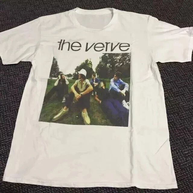 The Verve Band TShirt, cotton t-shirt, rock music, gift for fan White Unisex T-shirt, Sweatshirt, Hoodie, Long Sleeve Tee - T-Shirt, Sweatshirt, Hoodie