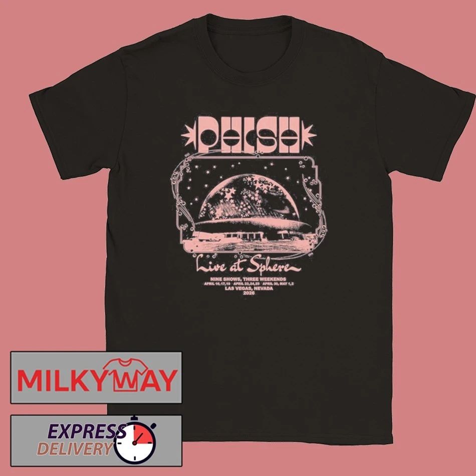 Phish Sphere 2026 Event shirt Unisex T-shirt, Sweatshirt, Hoodie, Long Sleeve Tee - T-Shirt, Sweatshirt, Hoodie