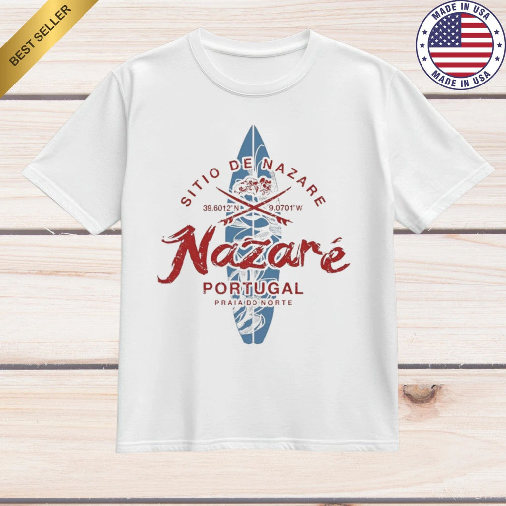 Lisbon Portugal Retro Surf Vintage Beach Graphic T-Shirt S-4XL Unisex T-shirt, Sweatshirt, Hoodie, Long Sleeve Tee - T-Shirt, Sweatshirt, Hoodie
