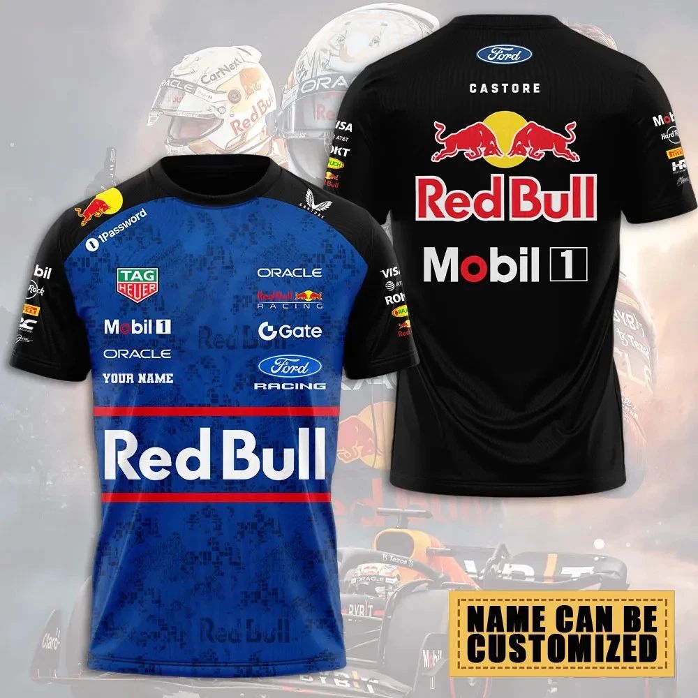Personalized RedBull1 Formula F1 Racing Team 2026 3D Apparel Unisex T-Shirt Unisex T-shirt, Sweatshirt, Hoodie, Long Sleeve Tee - T-Shirt, Sweatshirt, Hoodie
