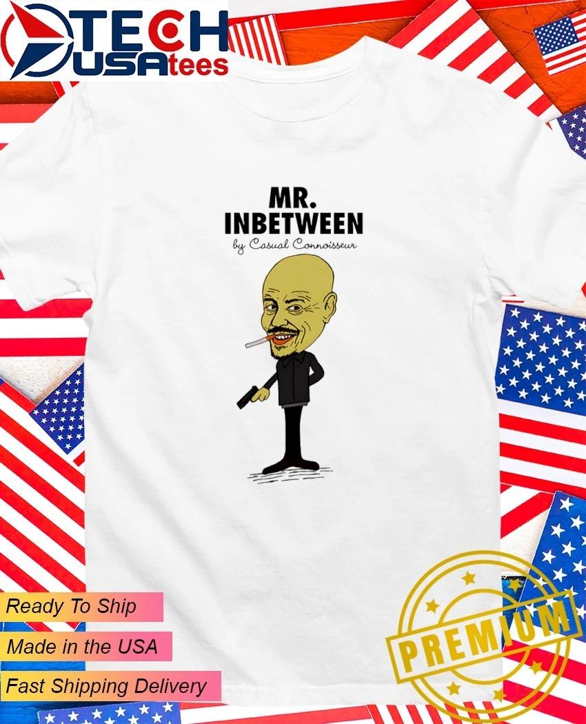 Mr. Inbetween caricature shirt Unisex T-shirt, Sweatshirt, Hoodie, Long Sleeve Tee - T-Shirt, Sweatshirt, Hoodie