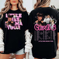 Cardi B Little Miss Drama Tour 2026 T-shirt Graphic Tee Gift For Fan Two Side Unisex T-shirt, Sweatshirt, Hoodie, Long Sleeve Tee - T-Shirt, Sweatshirt, Hoodie