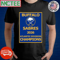 The Buffalo Sabres are the 2026 Atlantic Division Champions shirt Unisex T-shirt, Sweatshirt, Hoodie, Long Sleeve Tee - T-Shirt, Sweatshirt, Hoodie