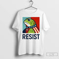 Classic Resist Portland Frog Liberal Feminism T Shirts Unisex T-shirt, Sweatshirt, Hoodie, Long Sleeve Tee - T-Shirt, Sweatshirt, Hoodie