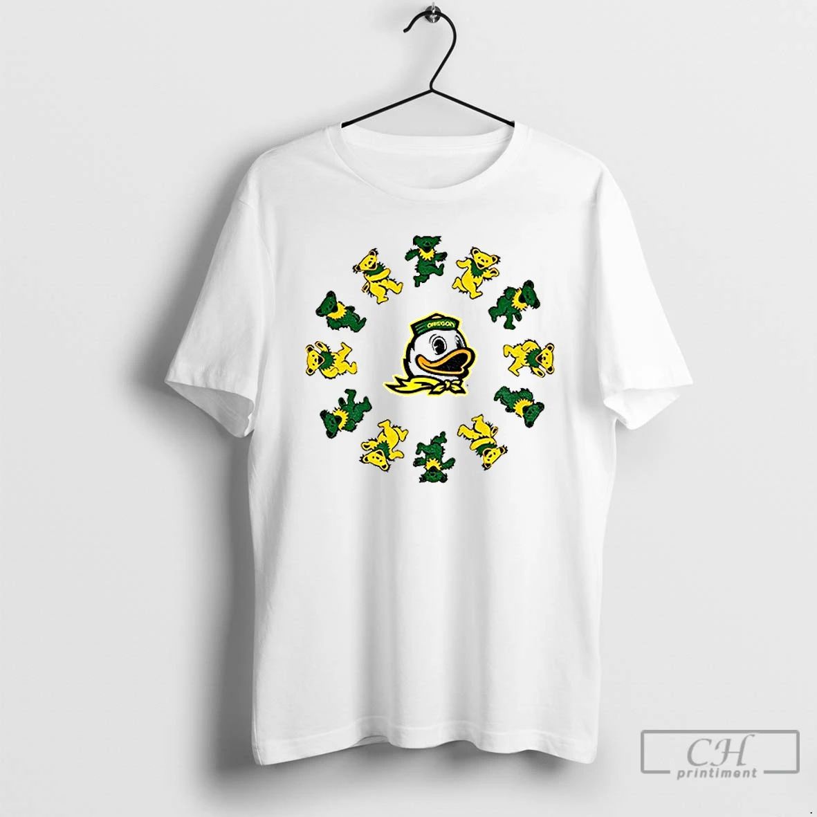 Classic Oregon X Grateful Dead Circle Bears T Shirts Unisex T-shirt, Sweatshirt, Hoodie, Long Sleeve Tee - T-Shirt, Sweatshirt, Hoodie