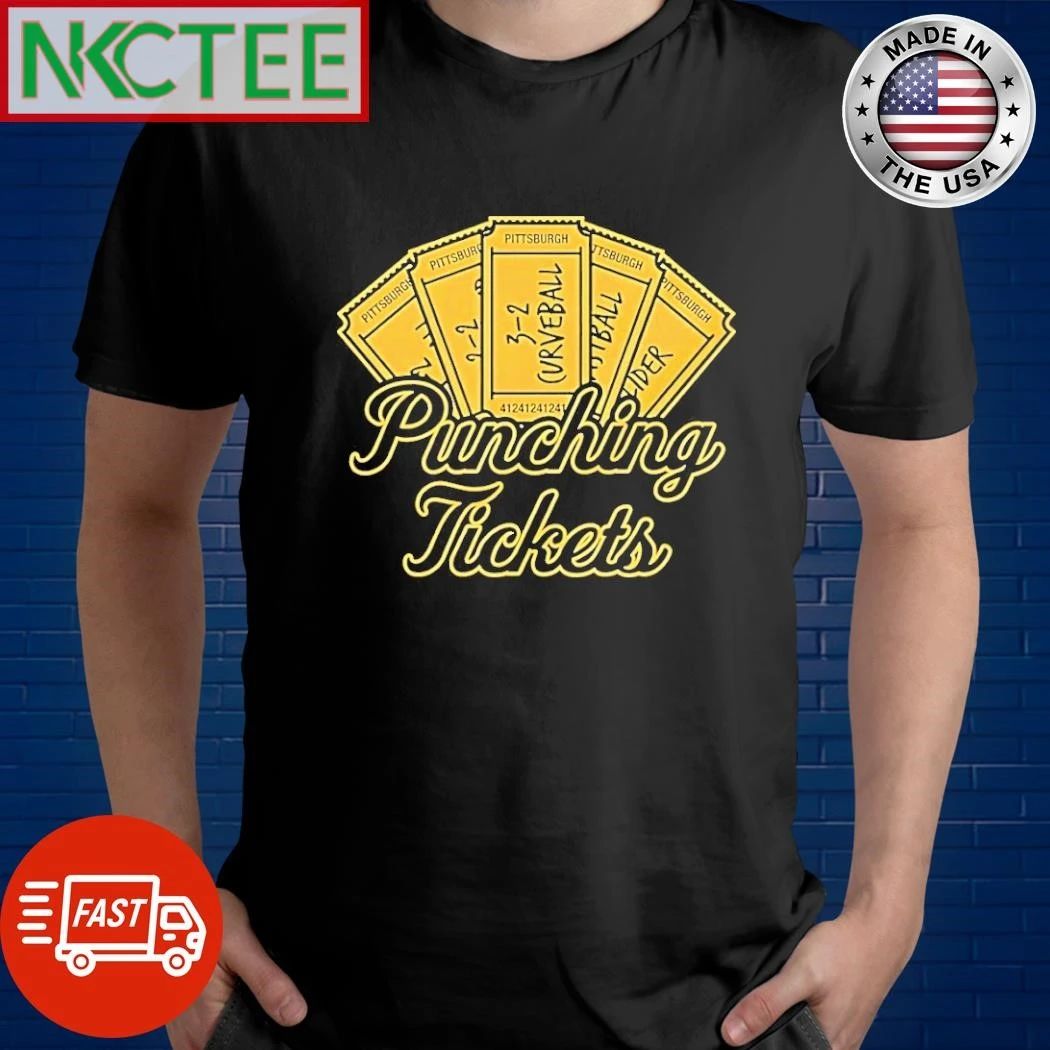 Pittsburgh Pirates Baseball Punching Tickets Curveball Slider 2026 shirt Unisex T-shirt, Sweatshirt, Hoodie, Long Sleeve Tee - T-Shirt, Sweatshirt, Hoodie