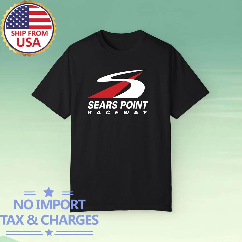 Sears Point Raceway Men's Black Size S-5XL Unisex T-shirt, Sweatshirt, Hoodie, Long Sleeve Tee - T-Shirt, Sweatshirt, Hoodie