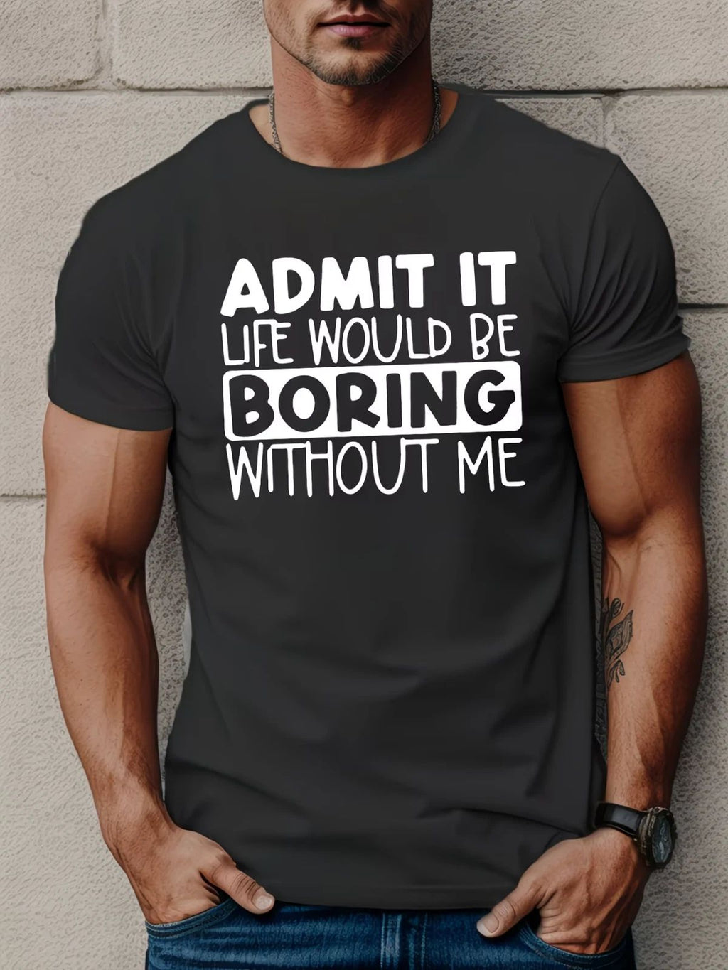 Funny Quote T Shirt Casual Short Sleeve Tee Summer Graphic Shirt Men Gift Unisex T-shirt, Sweatshirt, Hoodie, Long Sleeve Tee - T-Shirt, Sweatshirt, Hoodie