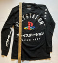 PLAYSTATION Japan 1994 Mens Shirt Black Small Long Sleeve Graphic Youth L Unisex T-shirt, Sweatshirt, Hoodie, Long Sleeve Tee - T-Shirt, Sweatshirt, Hoodie