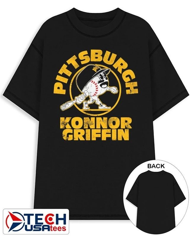 Konnor Griffin Pittsburgh Pirates Baseball Buddies shirt Unisex T-shirt, Sweatshirt, Hoodie, Long Sleeve Tee - T-Shirt, Sweatshirt, Hoodie