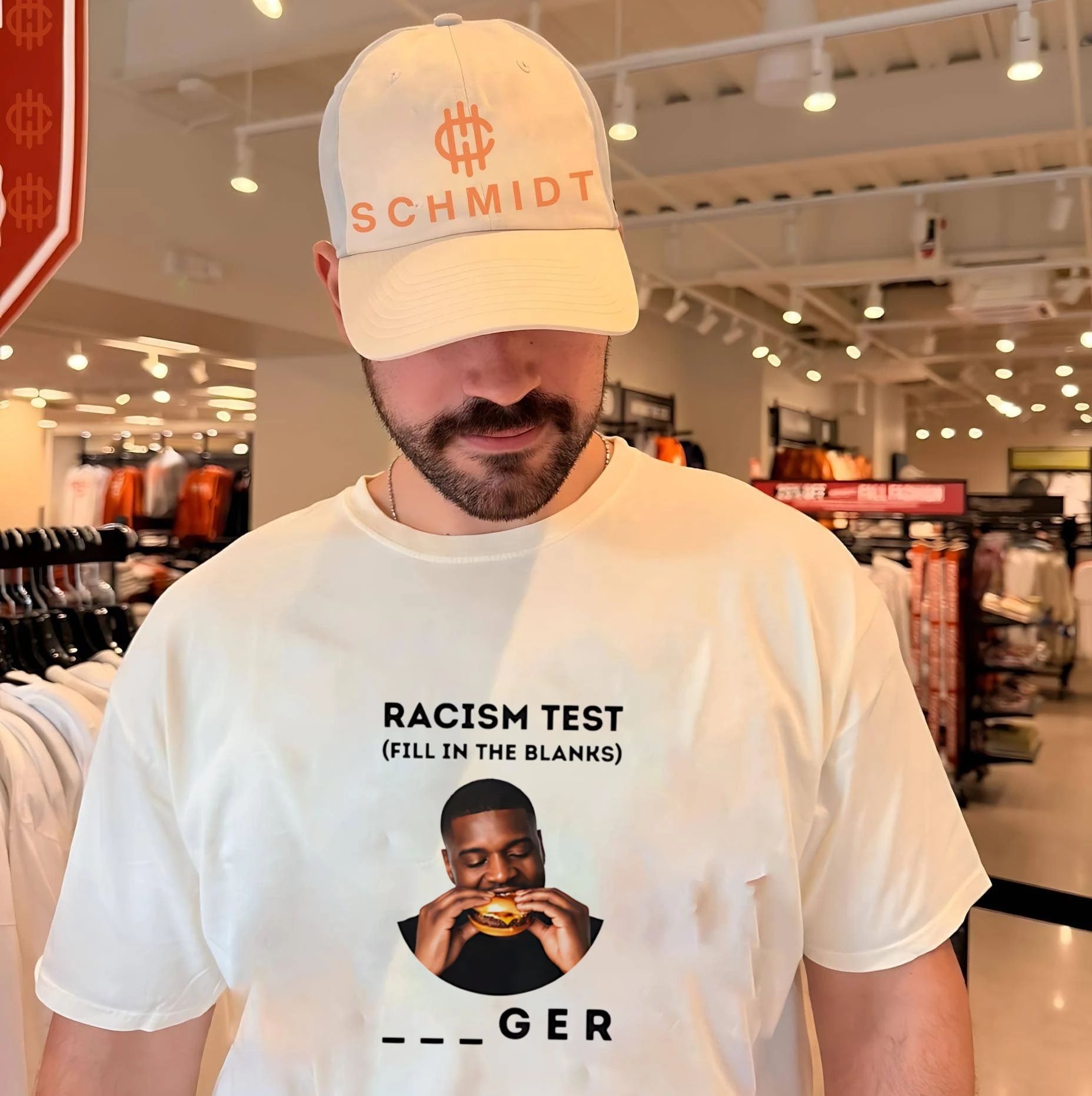 Racism test fill in the blanks Ger shirt Unisex T-shirt, Sweatshirt, Hoodie, Long Sleeve Tee - T-Shirt, Sweatshirt, Hoodie
