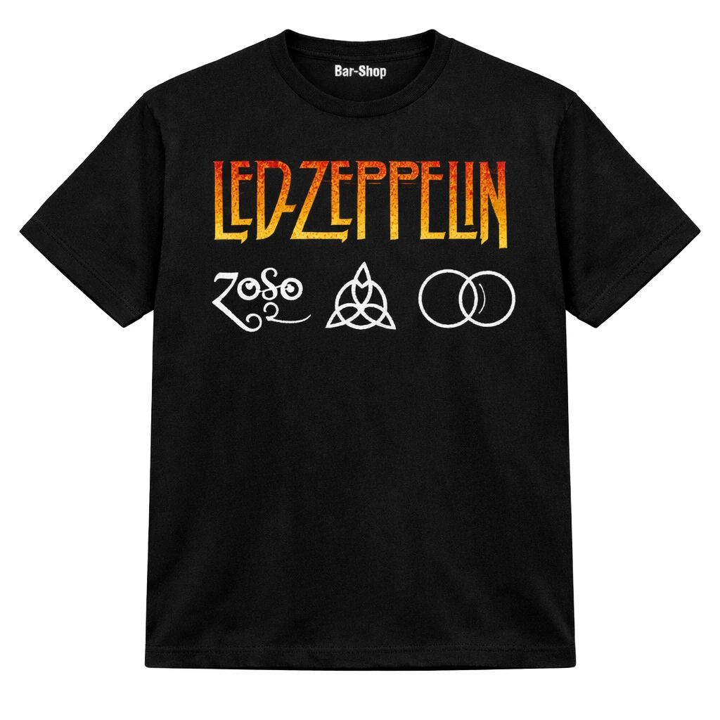 Led Zeppelin Classic Rock Shirt, Zoso Logo Tee Classic Rock Band Unisex S - 4XL Unisex T-shirt, Sweatshirt, Hoodie, Long Sleeve Tee - T-Shirt, Sweatshirt, Hoodie