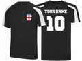 England Football Personalized T-Shirt  Custom Name & Number Tee Unisex T-shirt, Sweatshirt, Hoodie, Long Sleeve Tee - T-Shirt, Sweatshirt, Hoodie