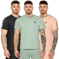 Kruze Mens T-Shirt Short Sleeve Casual Cotton Regular Fit Tape Top Unisex T-shirt, Sweatshirt, Hoodie, Long Sleeve Tee - T-Shirt, Sweatshirt, Hoodie