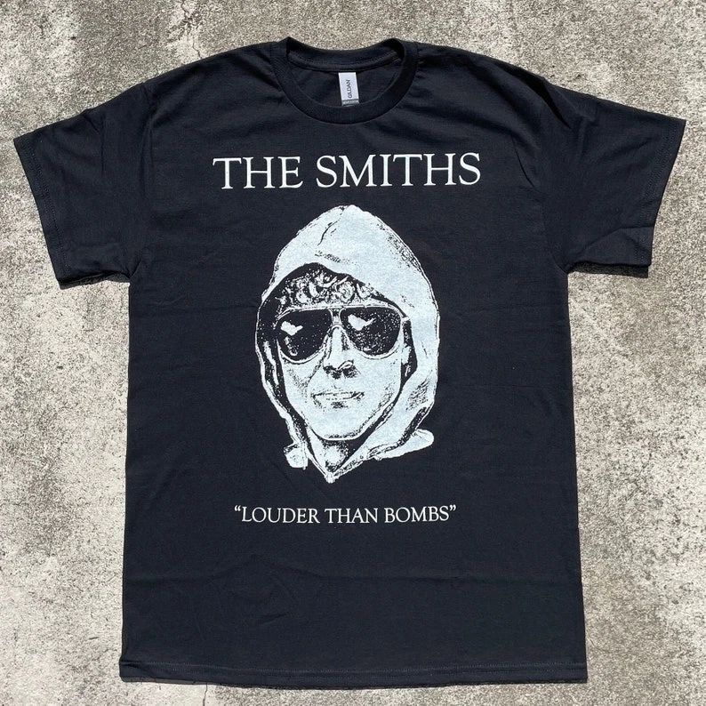 The Smiths Louder Than Bombs T-Shirt, Music Band Rock  Punk Metal, Unisex tee Unisex T-shirt, Sweatshirt, Hoodie, Long Sleeve Tee - T-Shirt, Sweatshirt, Hoodie