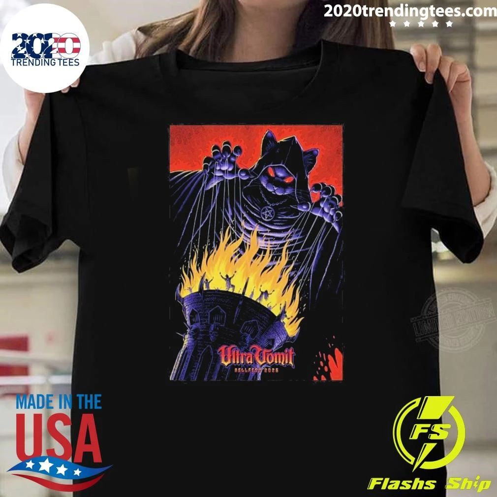 Ultra Vomit June 19, 2026 Hellfest In Clisson France Shirt Unisex T-shirt, Sweatshirt, Hoodie, Long Sleeve Tee - T-Shirt, Sweatshirt, Hoodie