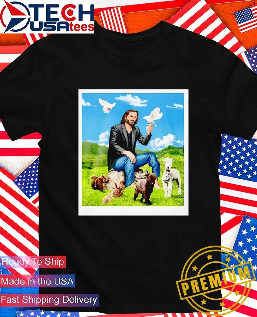 Keanu Reeves and Animal Steppe shirt Unisex T-shirt, Sweatshirt, Hoodie, Long Sleeve Tee - T-Shirt, Sweatshirt, Hoodie
