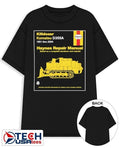 Killdozer Komatsu Haynes Repair Manual shirt Unisex T-shirt, Sweatshirt, Hoodie, Long Sleeve Tee - T-Shirt, Sweatshirt, Hoodie