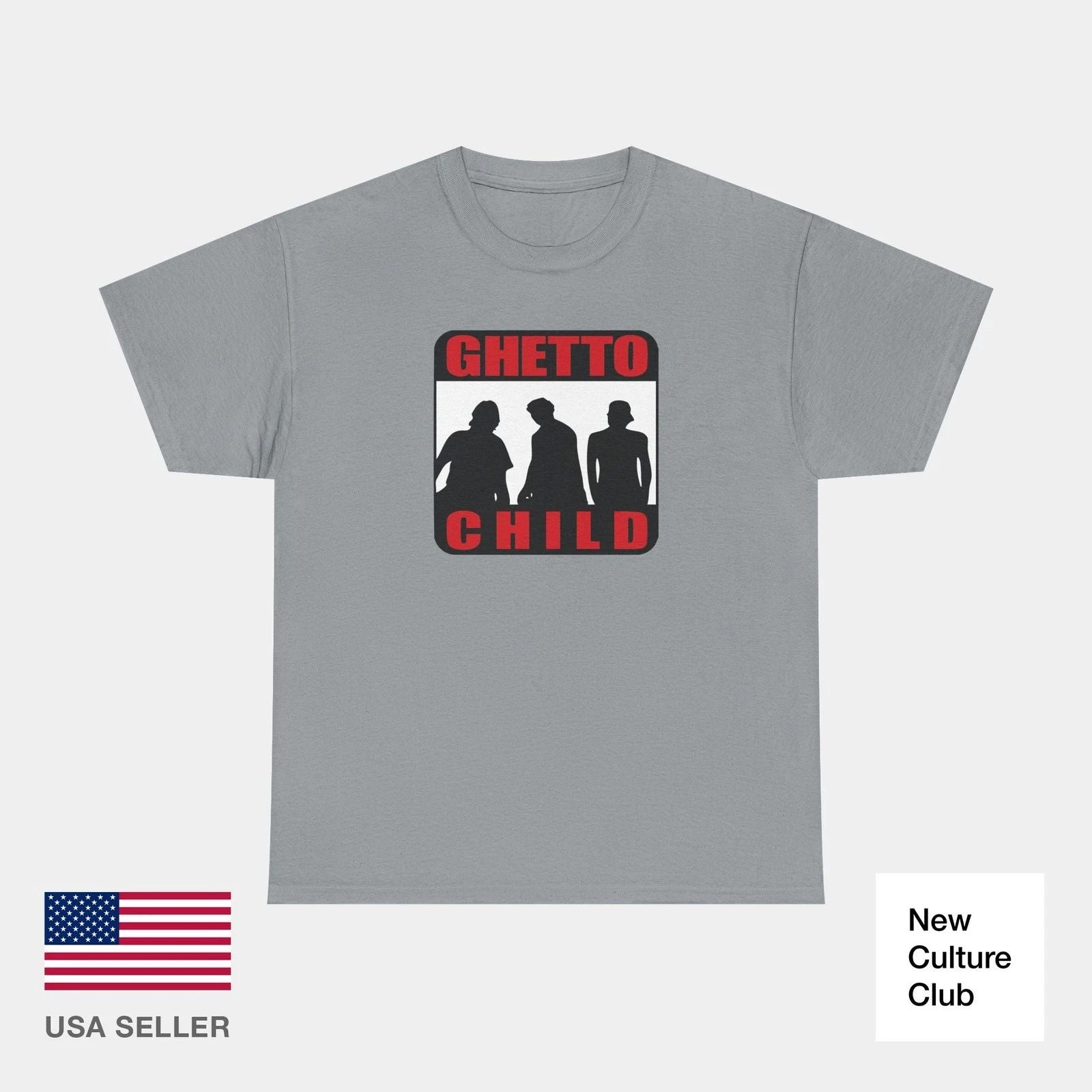 Ghetto Child Team Box Logo 1997 Muska Skateboarding Classic T-Shirt Print Unisex T-shirt, Sweatshirt, Hoodie, Long Sleeve Tee - T-Shirt, Sweatshirt, Hoodie