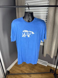 YETI Blue Fly Fishing Bear Logo Graphic T-Shirt XL Unisex T-shirt, Sweatshirt, Hoodie, Long Sleeve Tee - T-Shirt, Sweatshirt, Hoodie