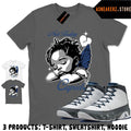Shirt To Match AJ 9 Flint Grey 2026 Sneaker Matching Tee Not Today Cupid T-Shirt Unisex T-shirt, Sweatshirt, Hoodie, Long Sleeve Tee - T-Shirt, Sweatshirt, Hoodie