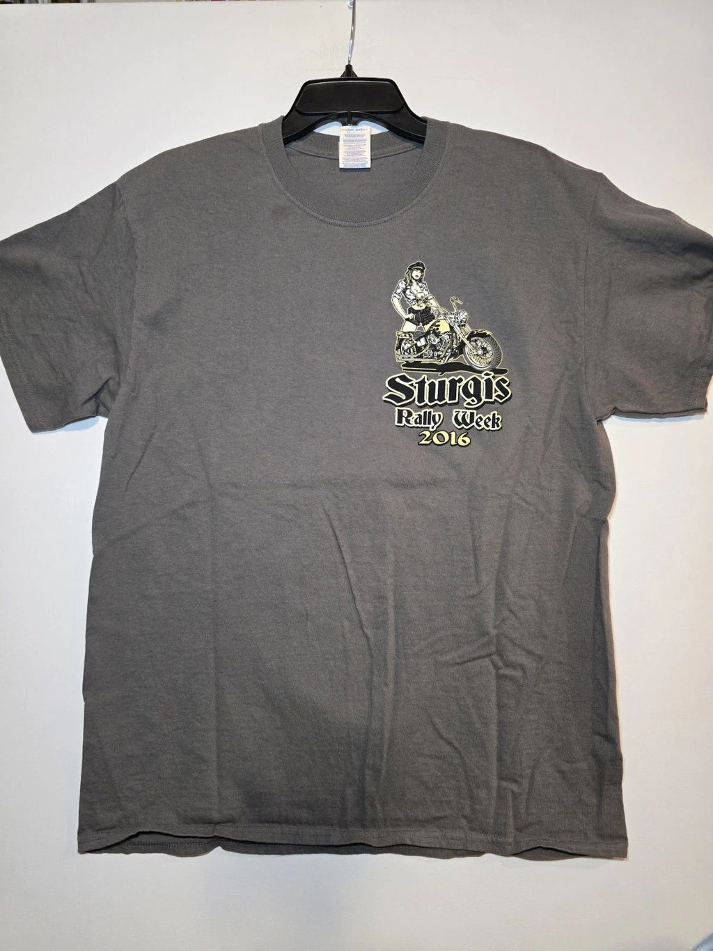Sturgis Bike Week T Shirt  Adult Size Large 2016 Black Hills South Dakota Rally Unisex T-shirt, Sweatshirt, Hoodie, Long Sleeve Tee - T-Shirt, Sweatshirt, Hoodie