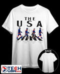 The USA Team Womens Ice Hockey Abbey Road signatures shirt Unisex T-shirt, Sweatshirt, Hoodie, Long Sleeve Tee - T-Shirt, Sweatshirt, Hoodie