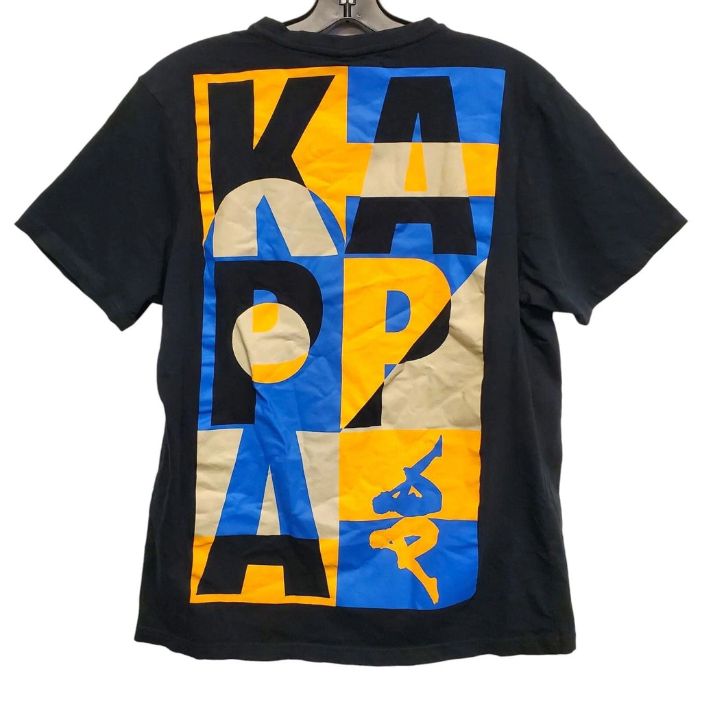 KAPPA Shirt Adult Medium Black Multicolor Graphic Print Logo Trendy Casual Unisex T-shirt, Sweatshirt, Hoodie, Long Sleeve Tee - T-Shirt, Sweatshirt, Hoodie