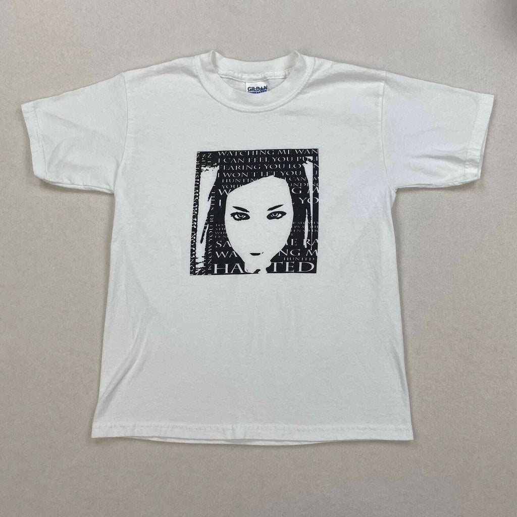 Vintage Evanescence T Shirt Size Youth Medium White Fallen Amy Lee Grunge Y2K Unisex T-shirt, Sweatshirt, Hoodie, Long Sleeve Tee - T-Shirt, Sweatshirt, Hoodie