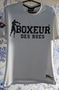 Boxeur Des Rues Men's White T-Shirt Size XL The Fighter Brand Graphic Tee Luxury Unisex T-shirt, Sweatshirt, Hoodie, Long Sleeve Tee - T-Shirt, Sweatshirt, Hoodie