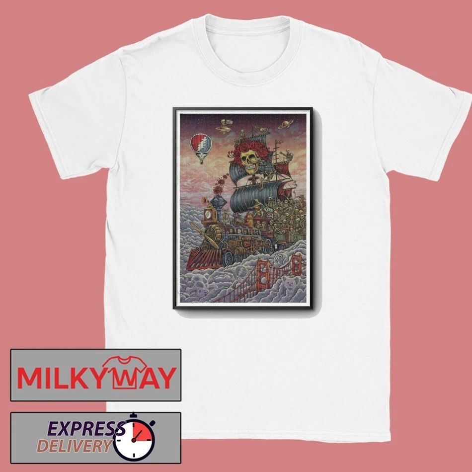 Poster Dead And Company Emek Trip of Fools Blotter Art 2026 shirt Unisex T-shirt, Sweatshirt, Hoodie, Long Sleeve Tee - T-Shirt, Sweatshirt, Hoodie
