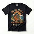 Hit The Trails For Adventure T-Shirt Retro Hiking Graphic Tee Outdoor Camping To Unisex T-shirt, Sweatshirt, Hoodie, Long Sleeve Tee - T-Shirt, Sweatshirt, Hoodie