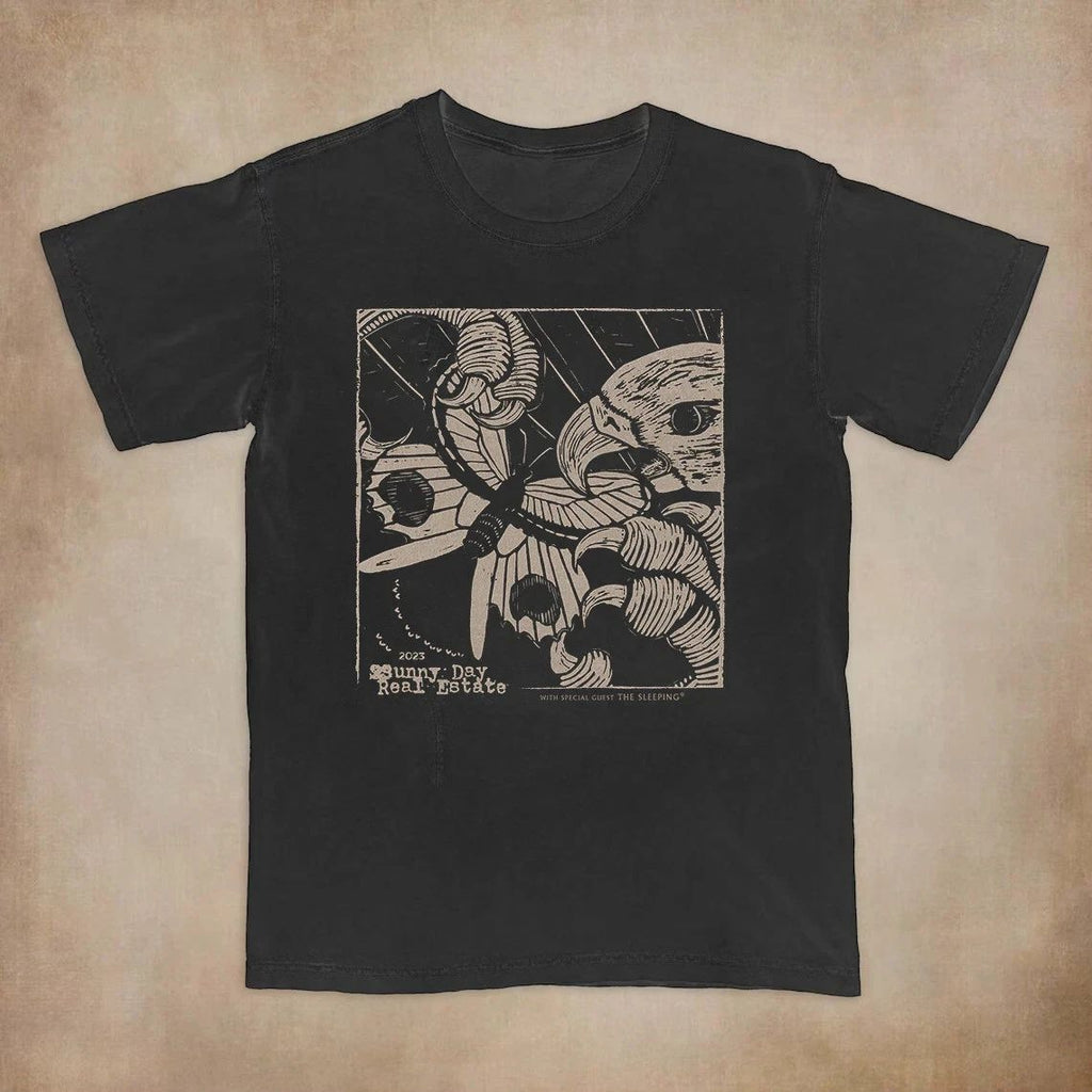 Sunny Day Real Estate Band The Sleeping Tour 2023 T Shirt Full Size S-5XL Unisex T-shirt, Sweatshirt, Hoodie, Long Sleeve Tee - T-Shirt, Sweatshirt, Hoodie