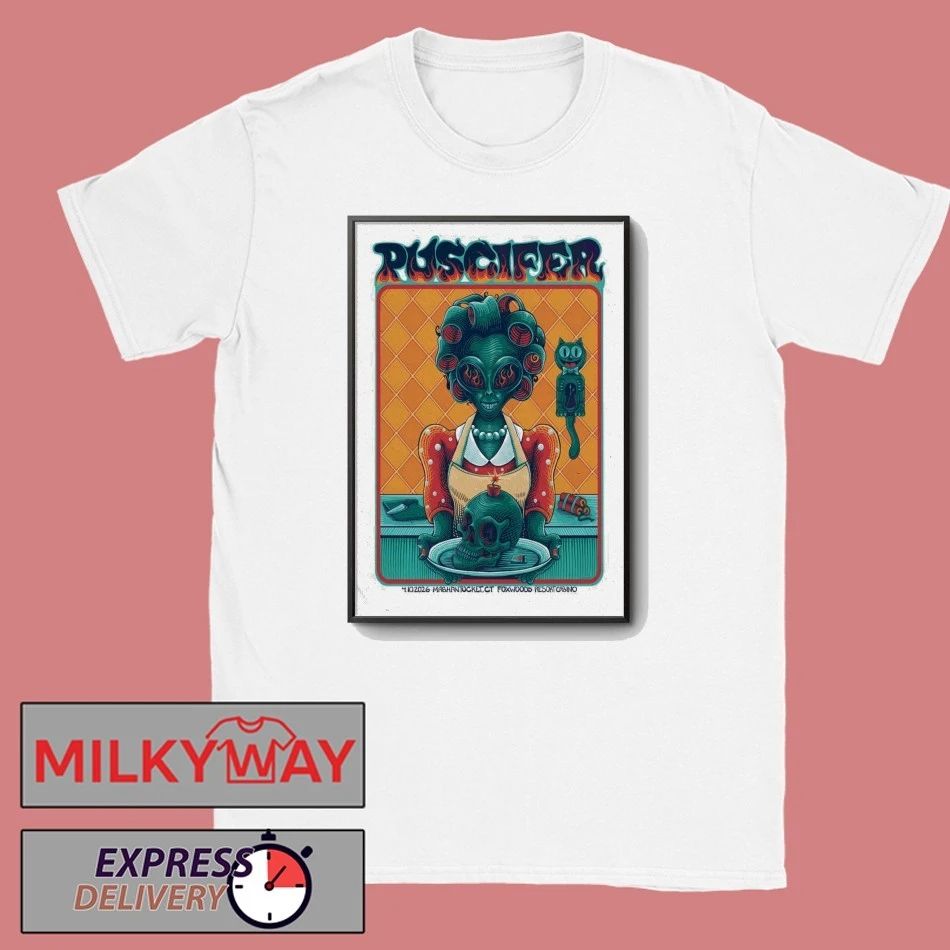 Puscifer Apr 10 2026 Foxwoods Resort Casino Show Poster shirt Unisex T-shirt, Sweatshirt, Hoodie, Long Sleeve Tee - T-Shirt, Sweatshirt, Hoodie