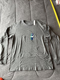 GEORGE Mens Sz XL (46-48)  Gray Crew Neck Long Sleeve T-Shirt  NWT 100% Cotton Unisex T-shirt, Sweatshirt, Hoodie, Long Sleeve Tee - T-Shirt, Sweatshirt, Hoodie