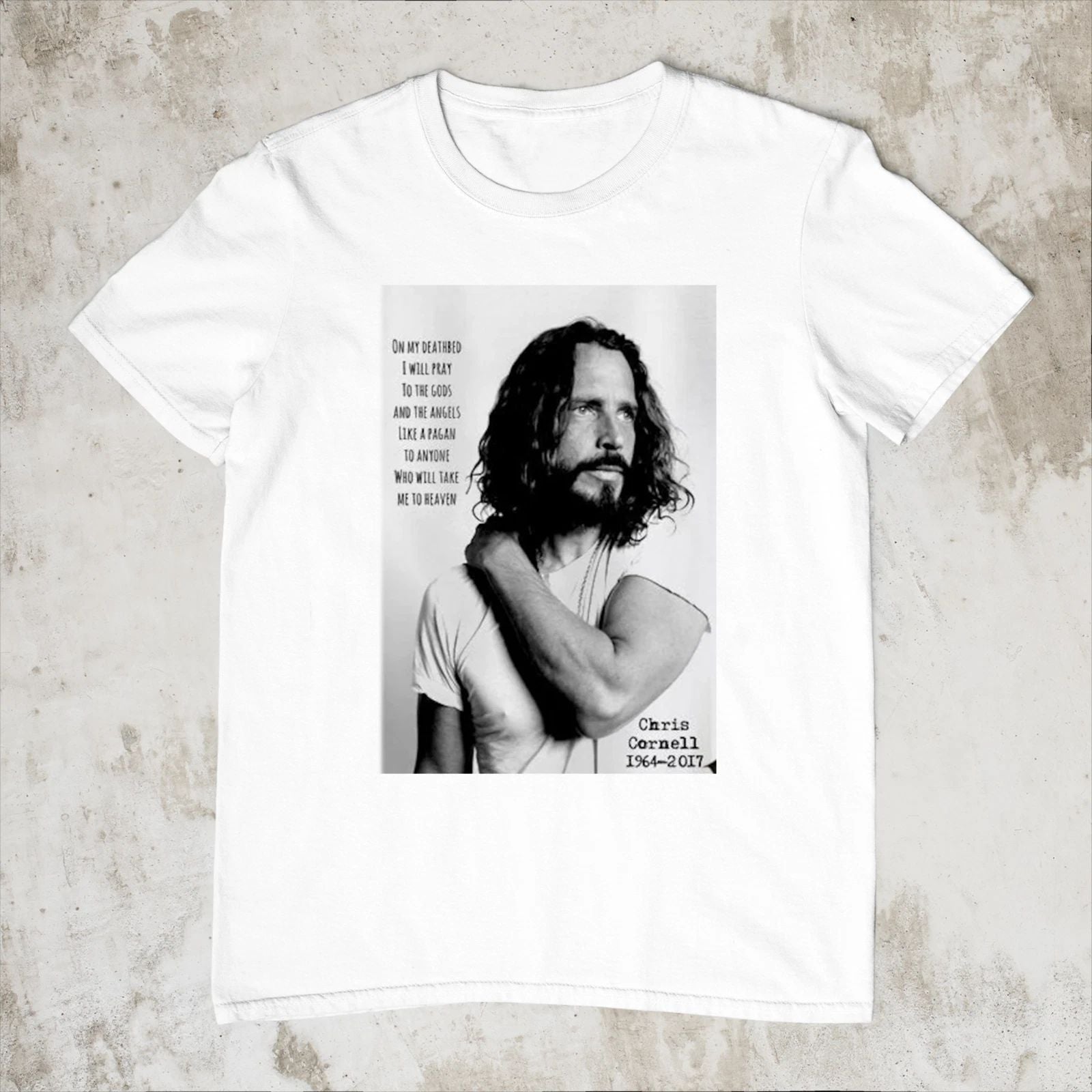 Chris Cornell Singer Quote T shirt White All Sizes Unisex T-shirt, Sweatshirt, Hoodie, Long Sleeve Tee - T-Shirt, Sweatshirt, Hoodie