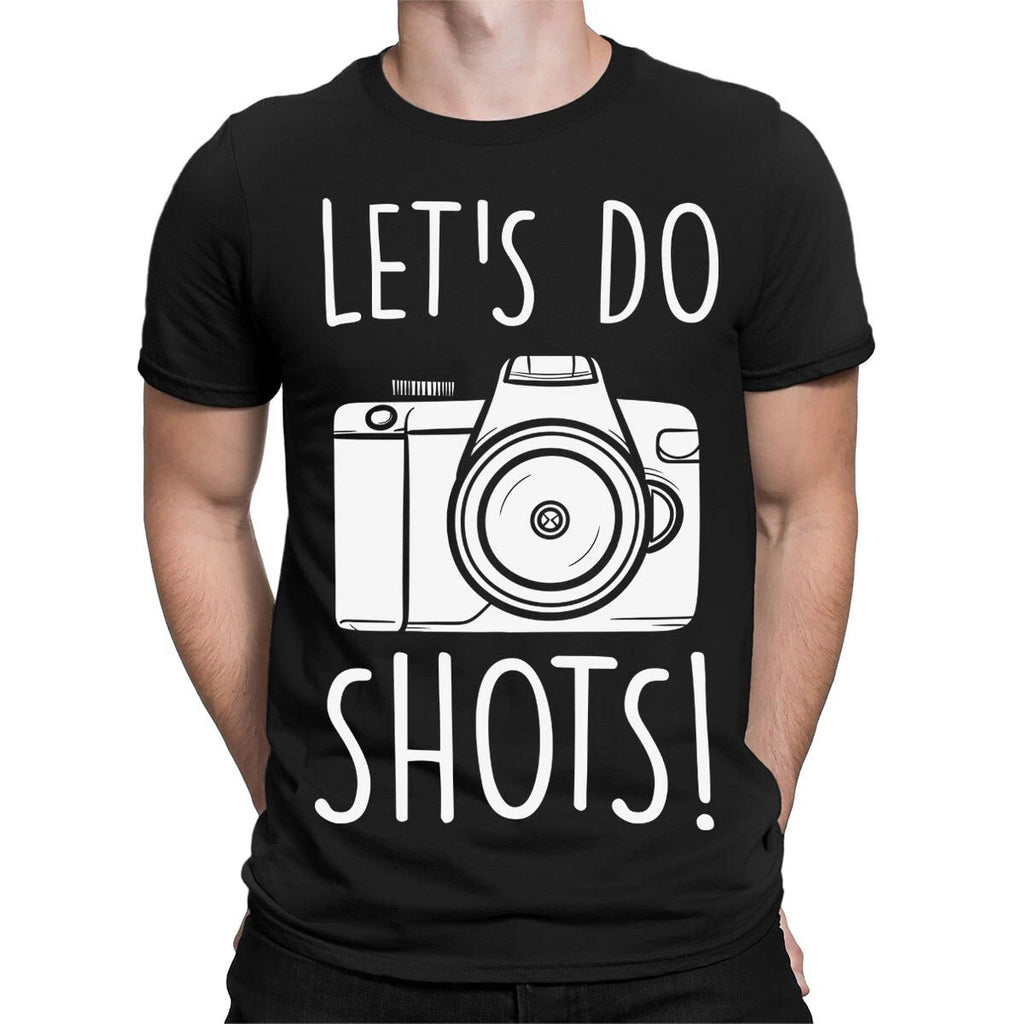 Lets Do Shots Camera Photography Photographer Mens Womens T-Shirts #TA-89 Unisex T-shirt, Sweatshirt, Hoodie, Long Sleeve Tee - T-Shirt, Sweatshirt, Hoodie
