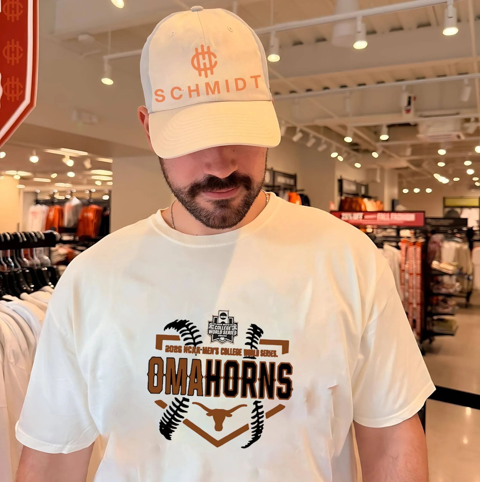 Texas Longhorns 2026 College World Series Bound OmaHorns shirt Unisex T-shirt, Sweatshirt, Hoodie, Long Sleeve Tee - T-Shirt, Sweatshirt, Hoodie
