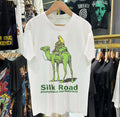 Silk Road Aged T-Shirt White M Unisex T-shirt, Sweatshirt, Hoodie, Long Sleeve Tee - T-Shirt, Sweatshirt, Hoodie